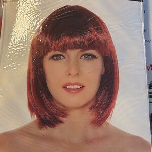 Vibrant Red Women's Wig